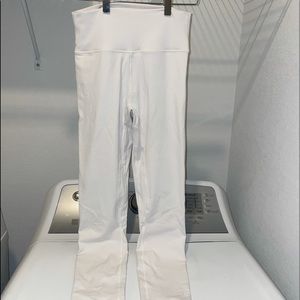 TYC Resilient scrunch leggings - dual layer in white